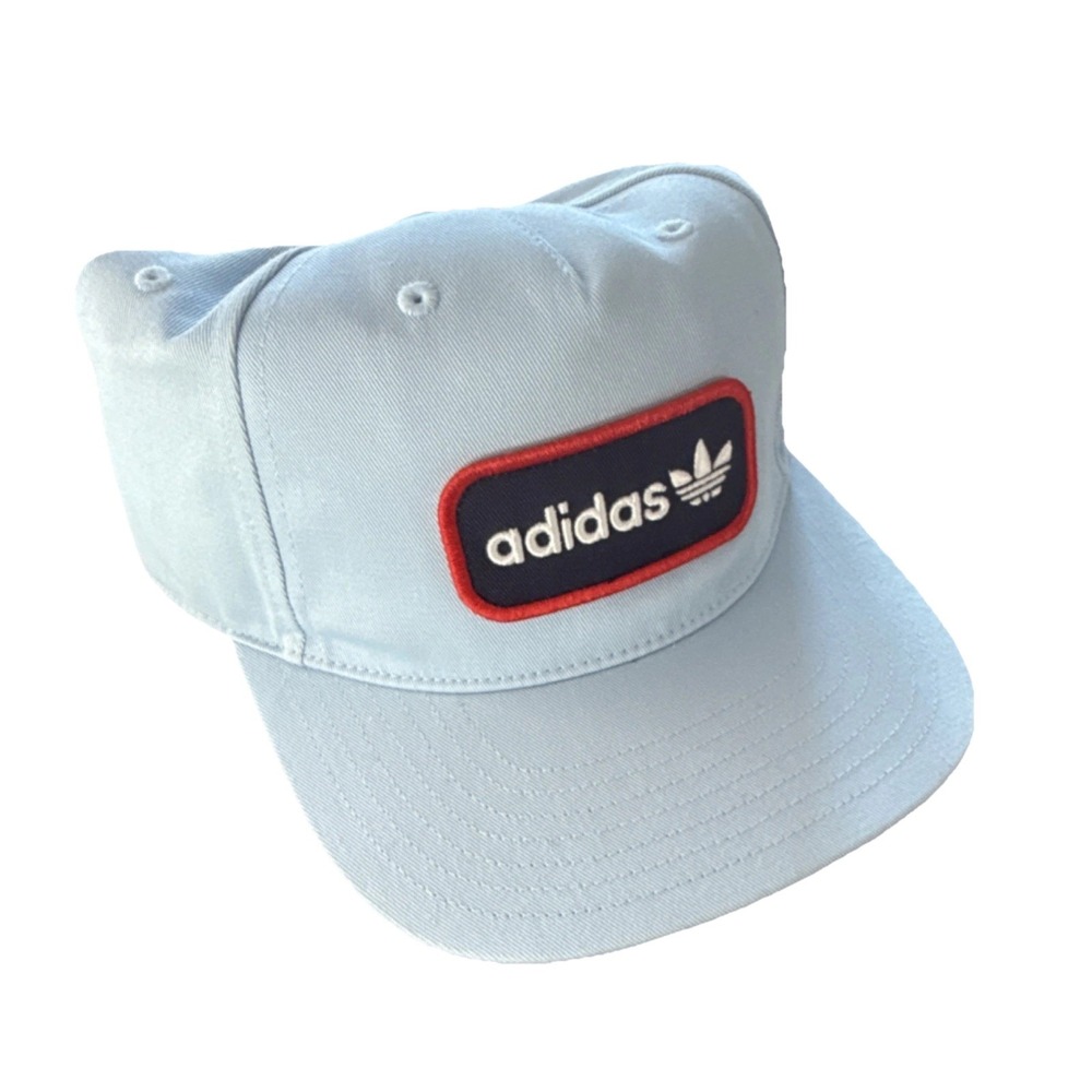 Adidas Originals Tour Archive 5-Panel Patch Golf Hat Light Blue